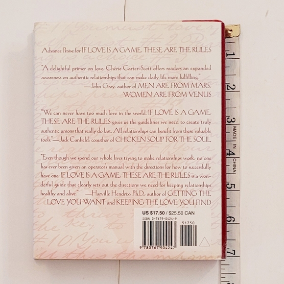 'If love is a game, these are the rules' Book - Picture 7 of 8